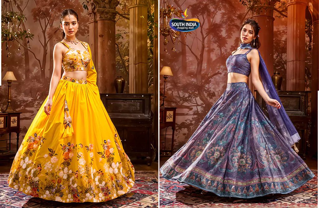 Image of 10 Trendy Ways to Style Crop Tops with Ethnic Dresses for Women - South India Shopping Mall