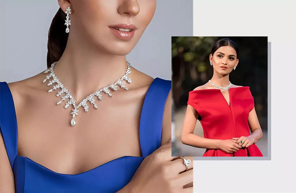 Image of How to Accessorize your Gown: Tips for Jewellery and More - South India Shopping Mall