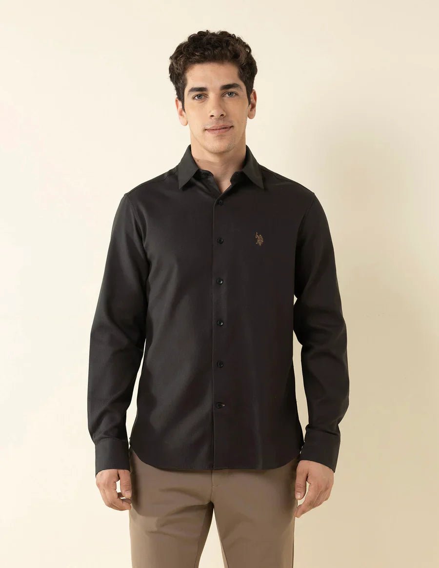 Image of Choco Brown Casual Wear Linen Cotton Shirt - South India Shopping Mall