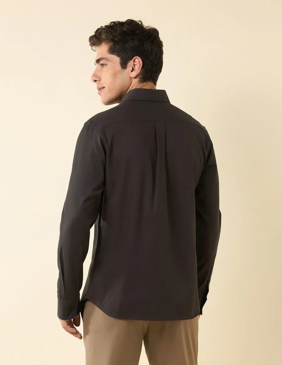 Image of Choco Brown Casual Wear Linen Cotton Shirt - South India Shopping Mall