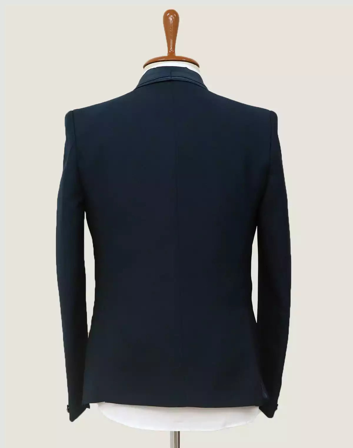 Image of Peacock Blue Stylish 5Pc Designer Suit