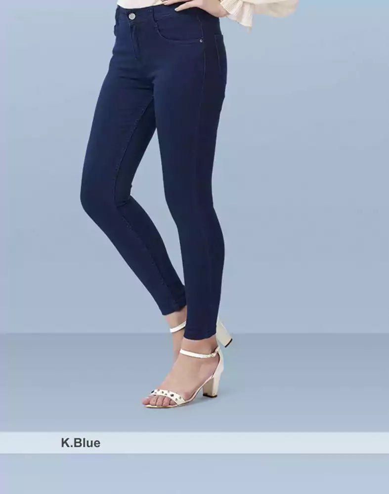 Focus high rise Skinny women blue Jeans - South India Shopping Mall