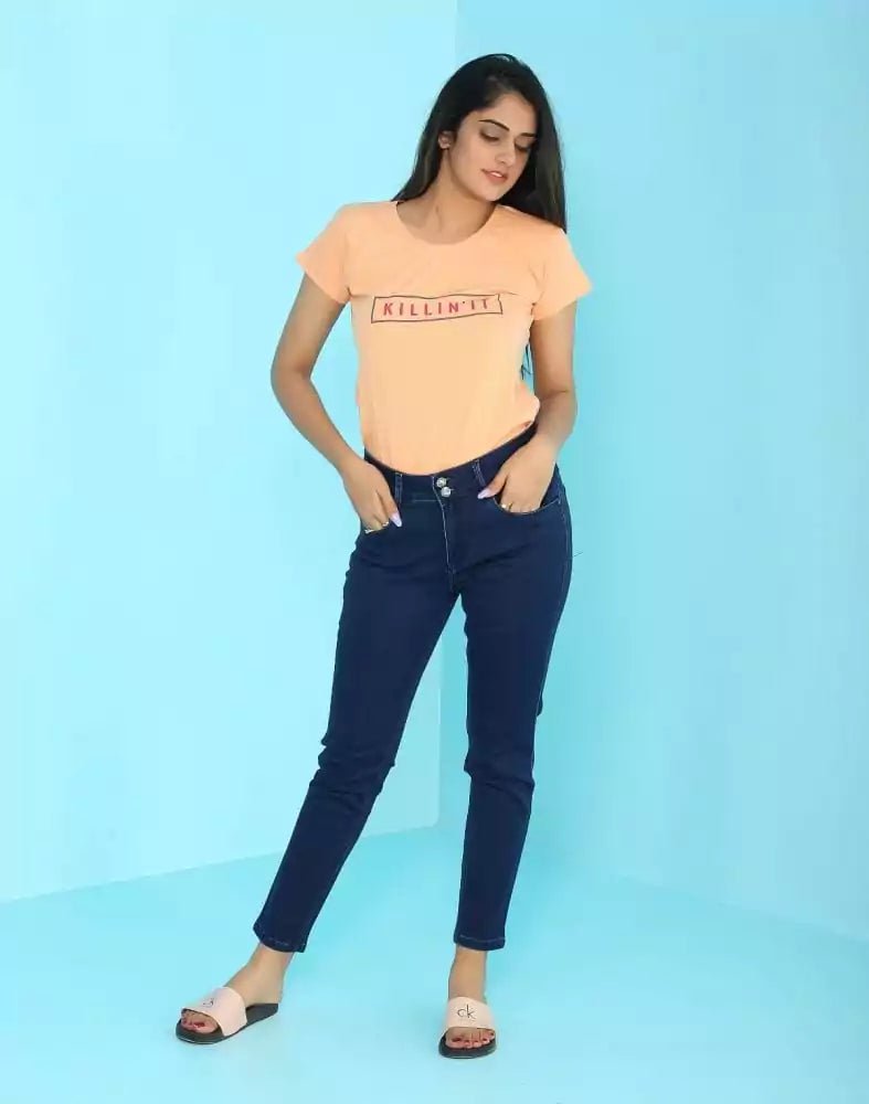 Focus Killer Blue Ankle Fit Women Jeans - South India Shopping Mall