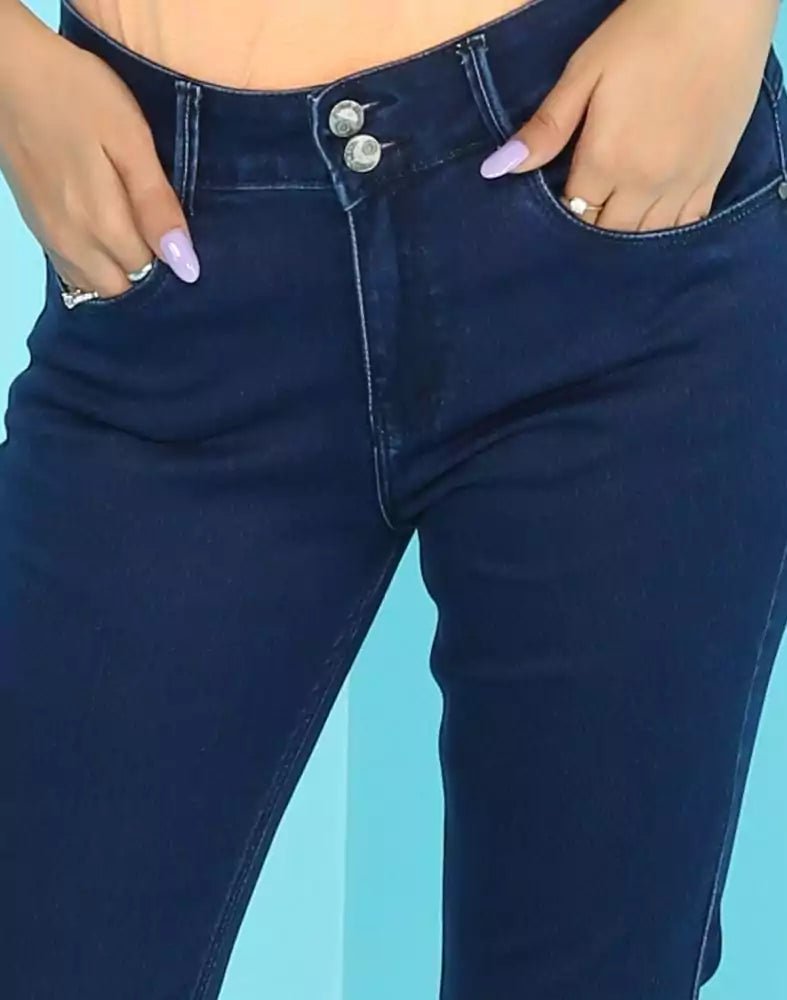 Image of Focus Killer Blue Ankle Fit Women Jeans - South India Shopping Mall