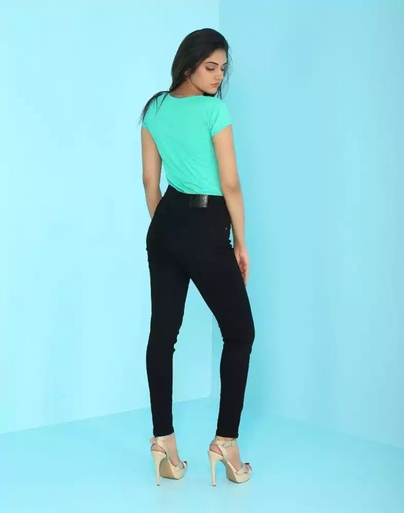Image of Focus Z Black Ankle fit Women Jeans - South India Shopping Mall