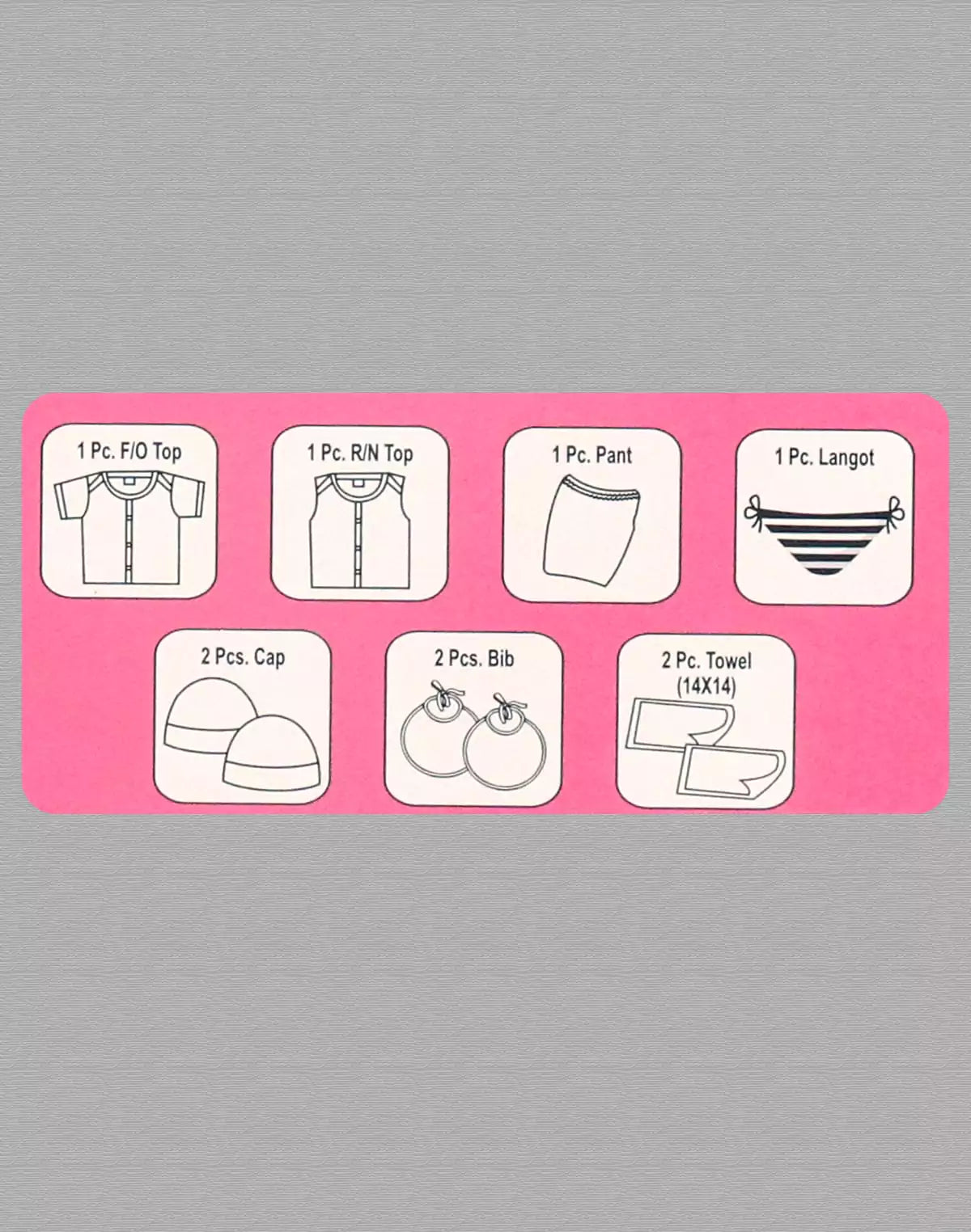 Image of Joy of little Infant Pink Coloured Baby Gift Set