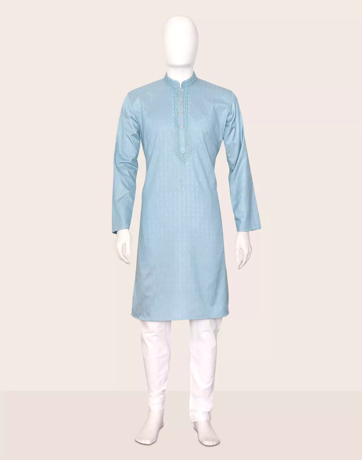Self Design Thread work Classic Kurta with Pajama Set