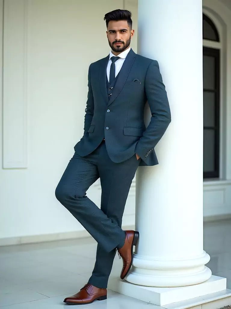 Rama Polyester Terry Cotton 5 Pc Designer Suit - South India Shopping Mall