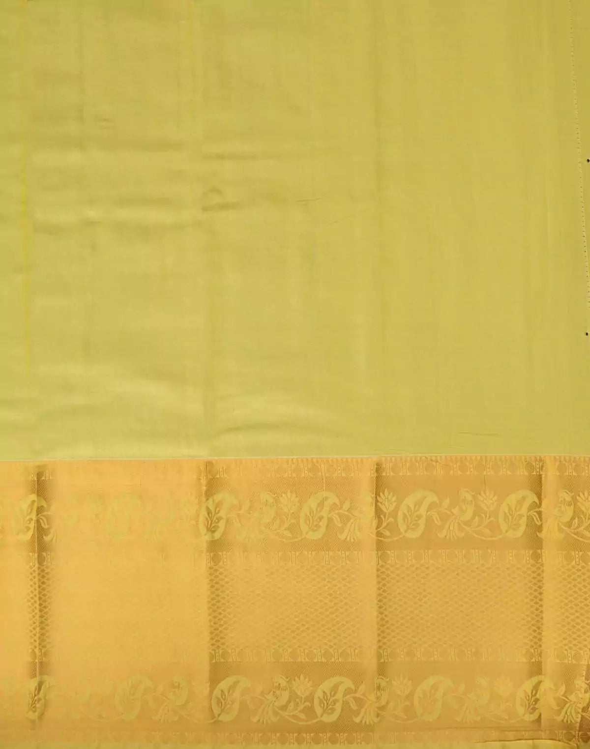 Image of Kanchi Kalamkari Print Peach Saree