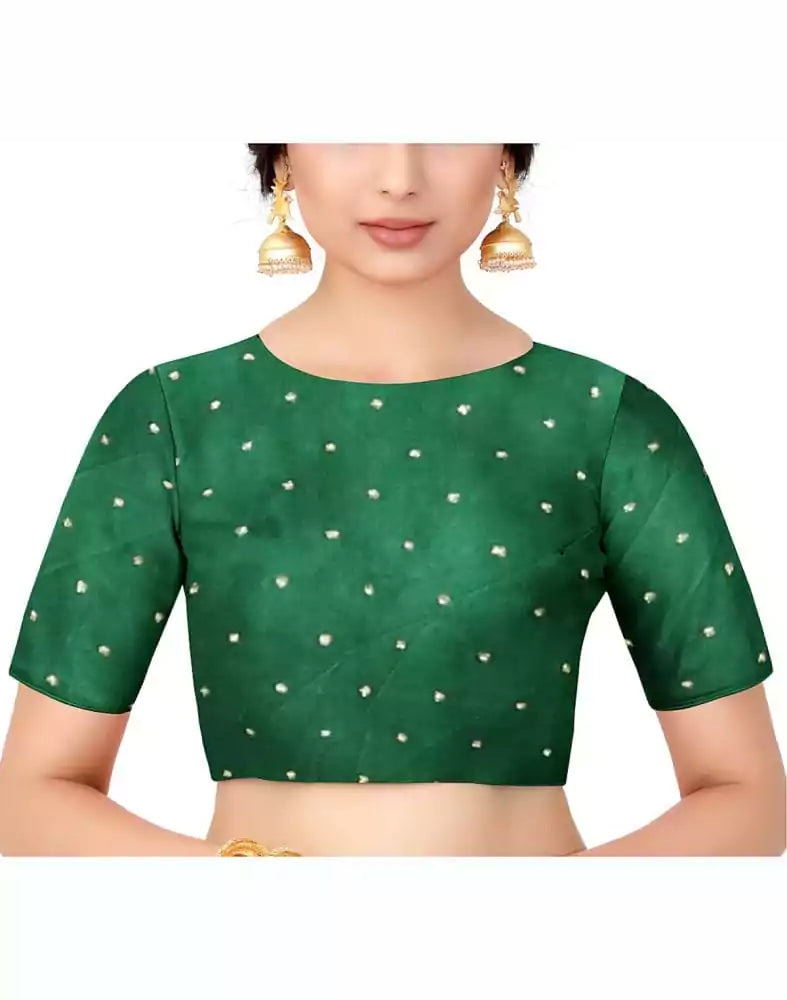 Image of Maroon Plain Satin Saree