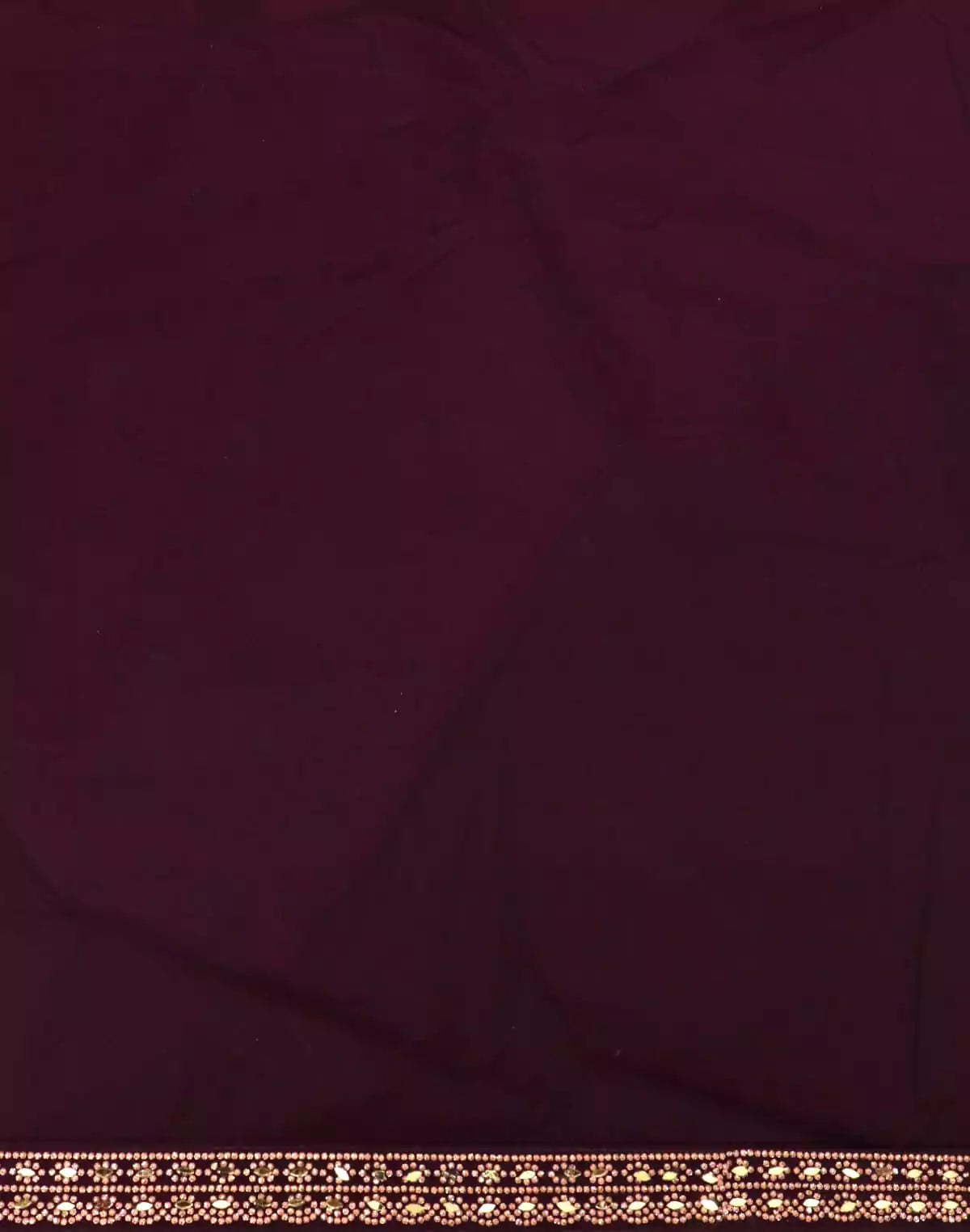 Image of Magenta Digital Print Brasso Saree
