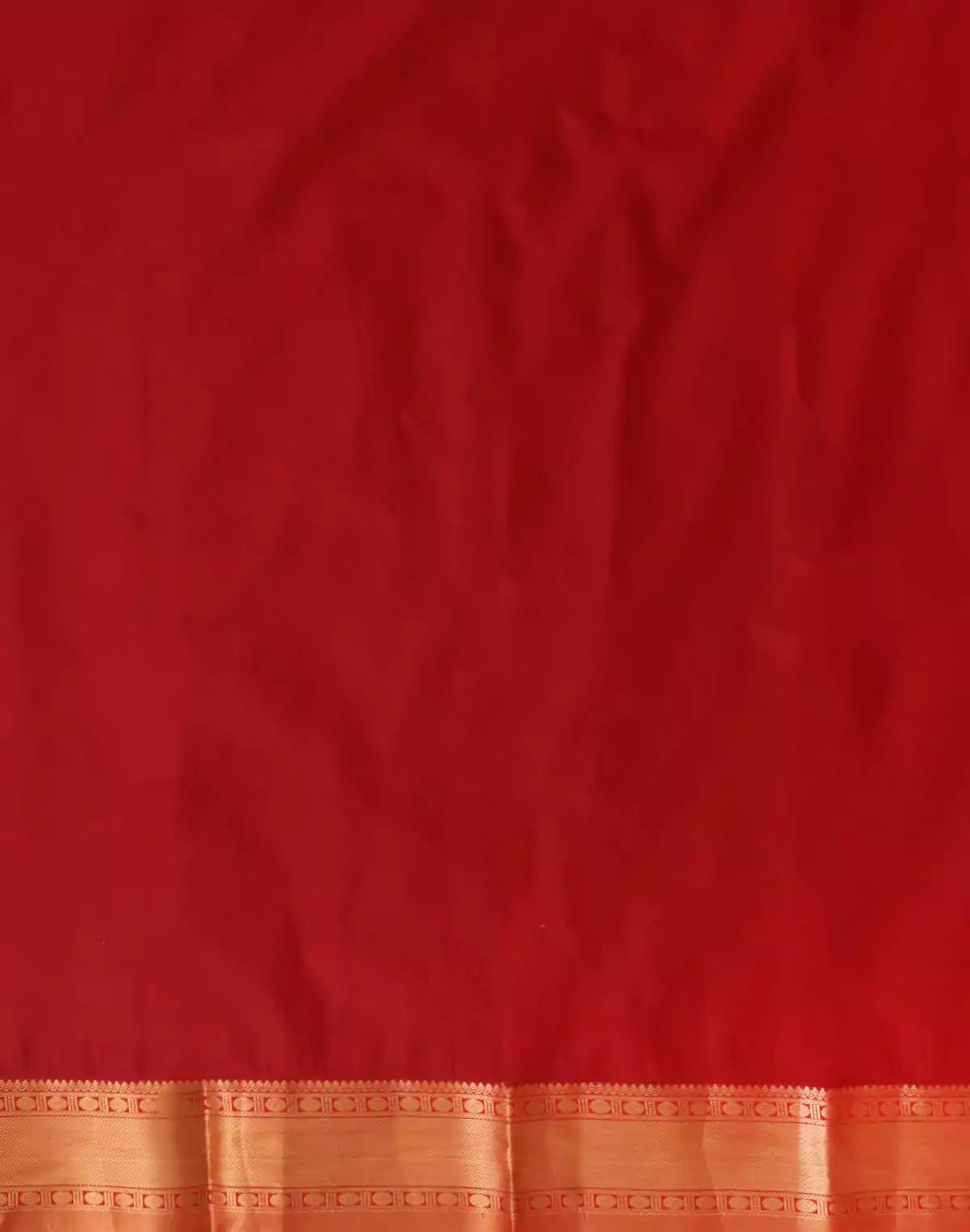 Image of Off White all over Silver Brocade Contrast Border Saree