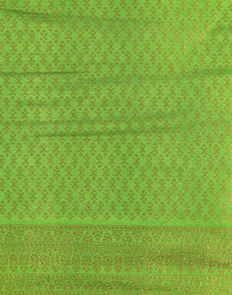 Image of Maroon colour Floral Zari Soft Silk Saree