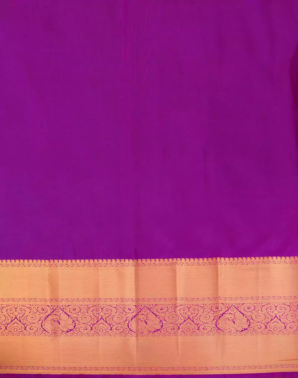 Image of Cream all over Kalamkari Print with Zari Contrast Border Saree