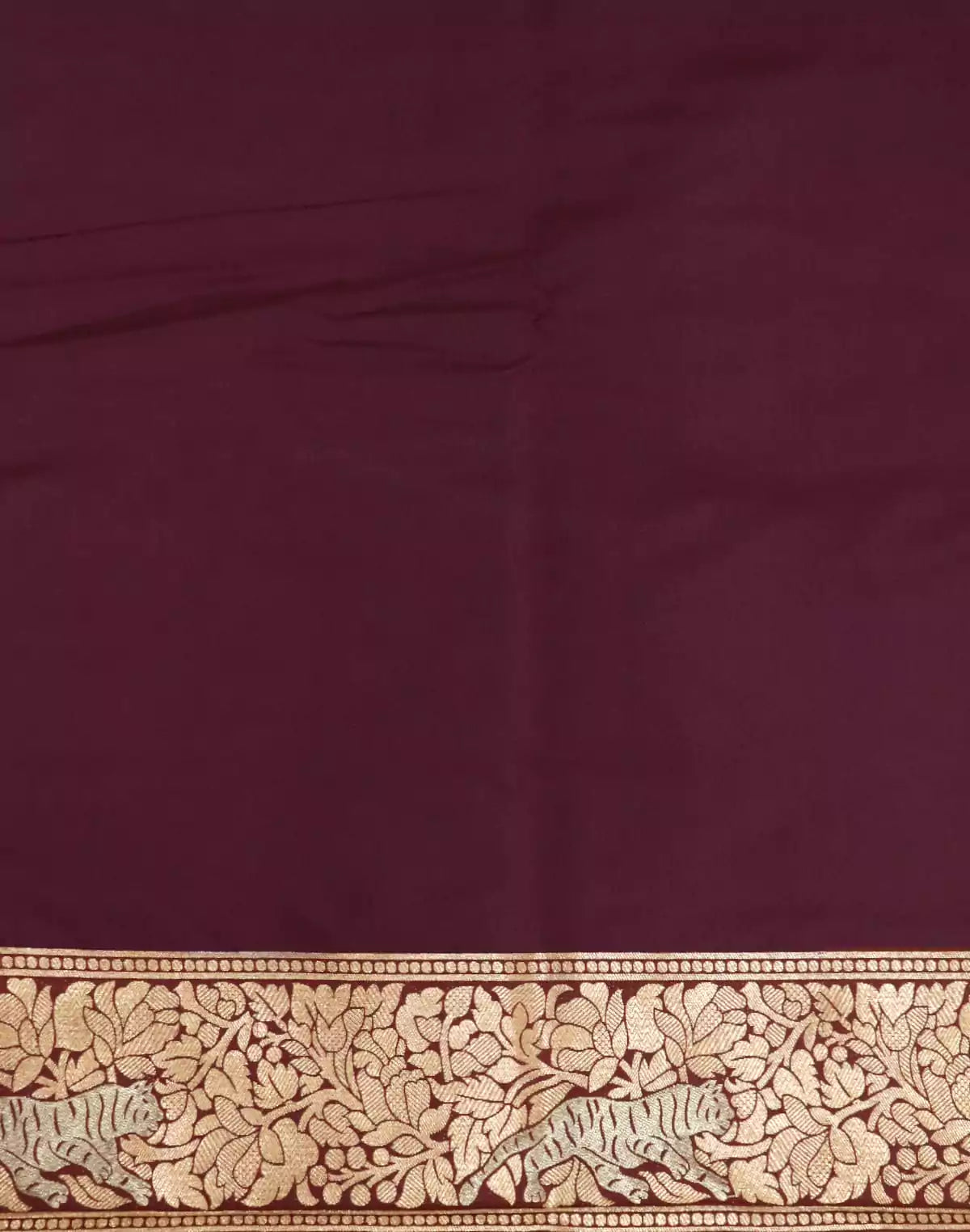 Image of Light Magenta Coloured Banaras Saree