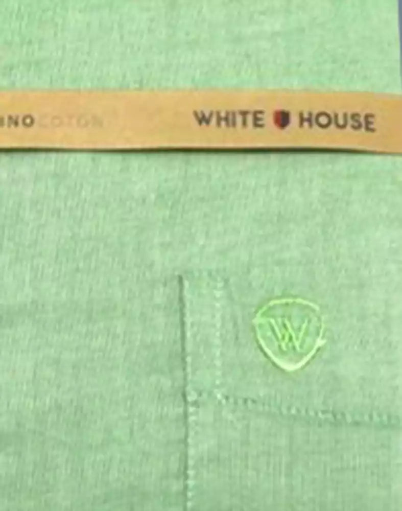 Image of Light Green Colour Pure Cotton Shirt