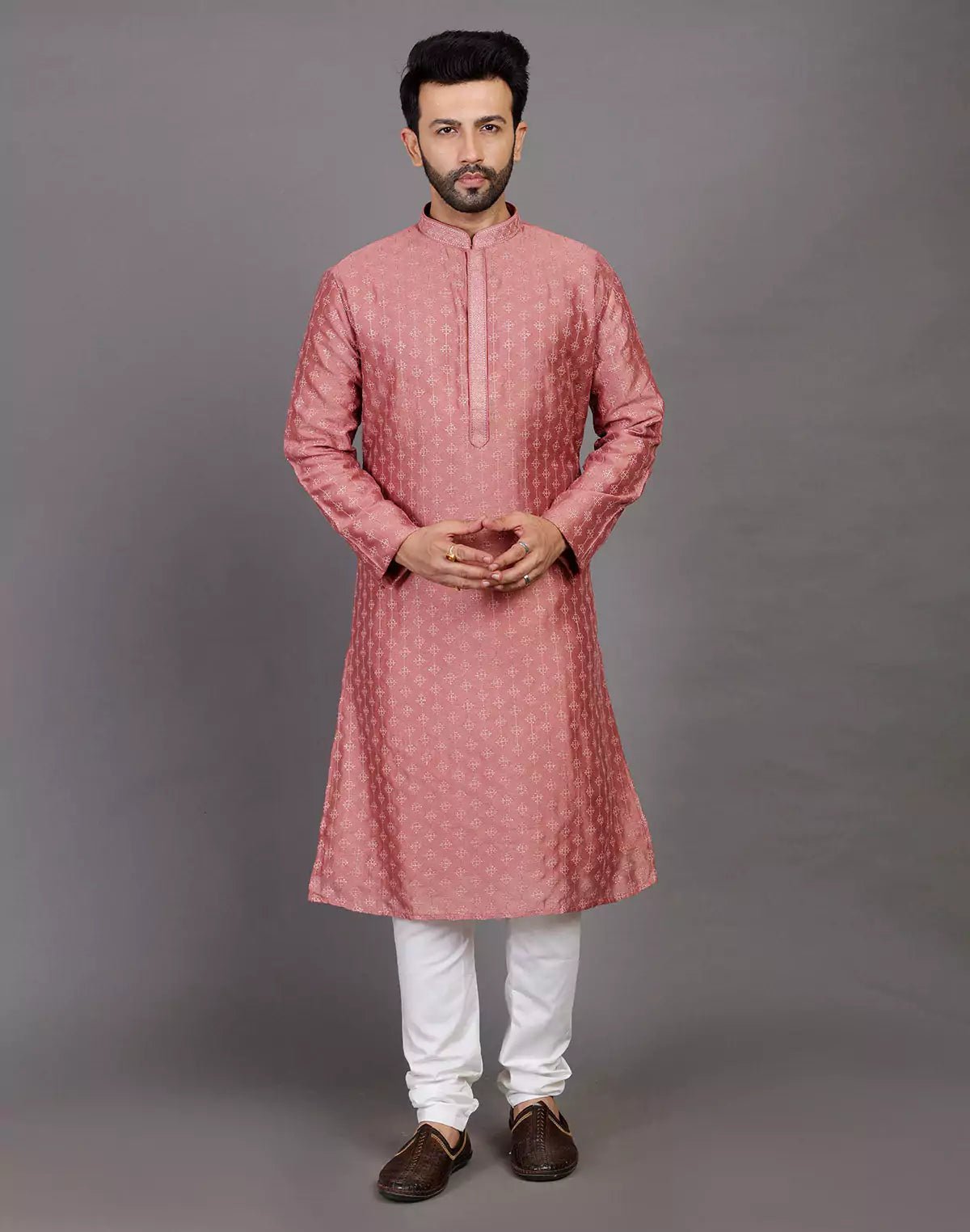 Image of Stylish All Over Sequence Work Party Wear Kurta Set - South India Shopping Mall