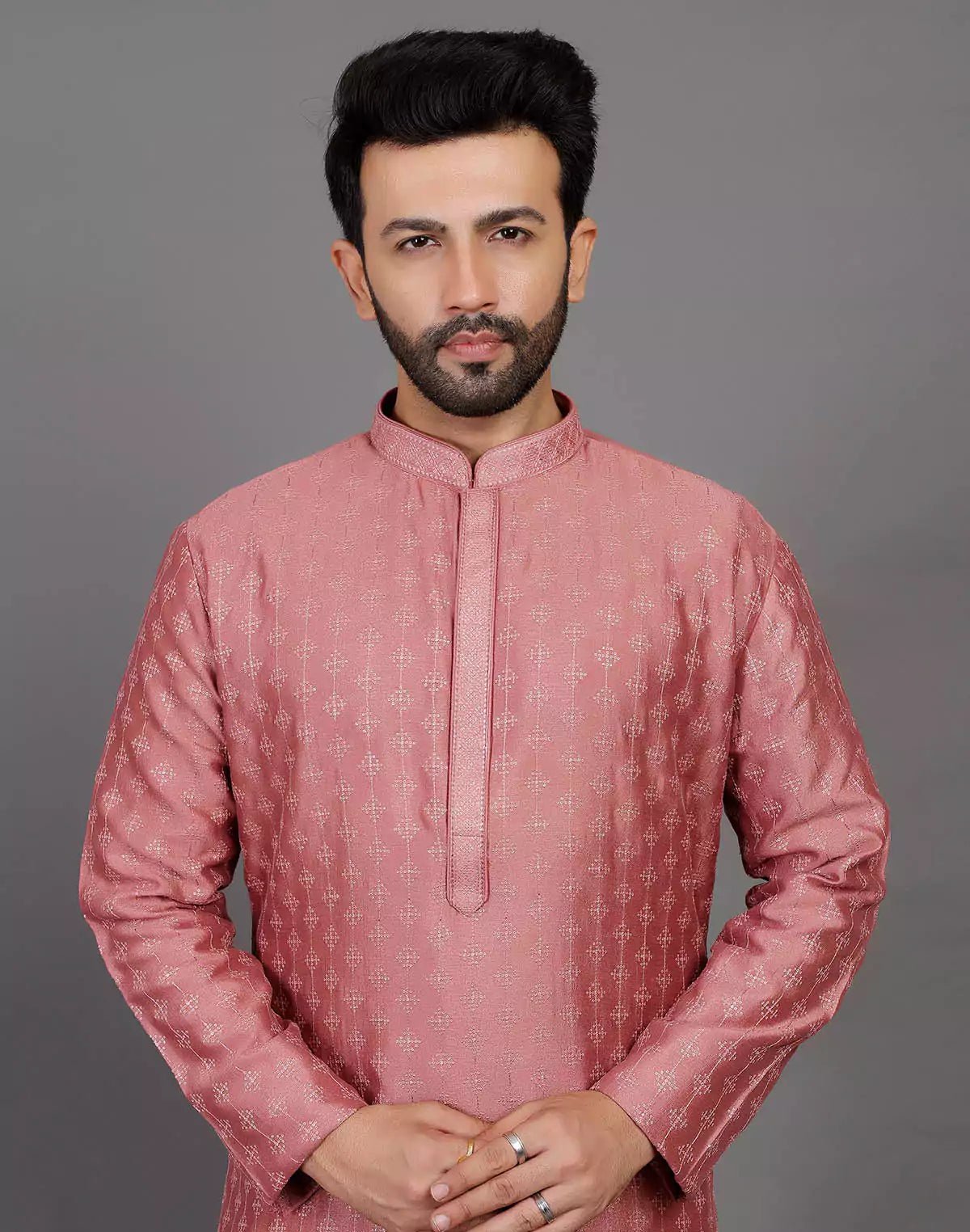Image of Stylish All Over Sequence Work Party Wear Kurta Set - South India Shopping Mall
